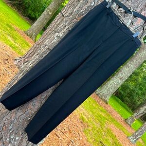 Talbots Black Wool Trouser ITALY Dress Pants